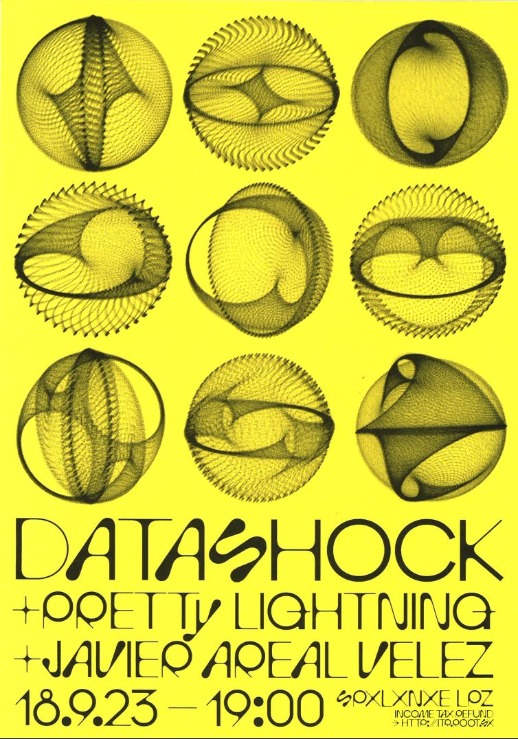 Datashock + Pretty Lightning + Javier Areal Velez