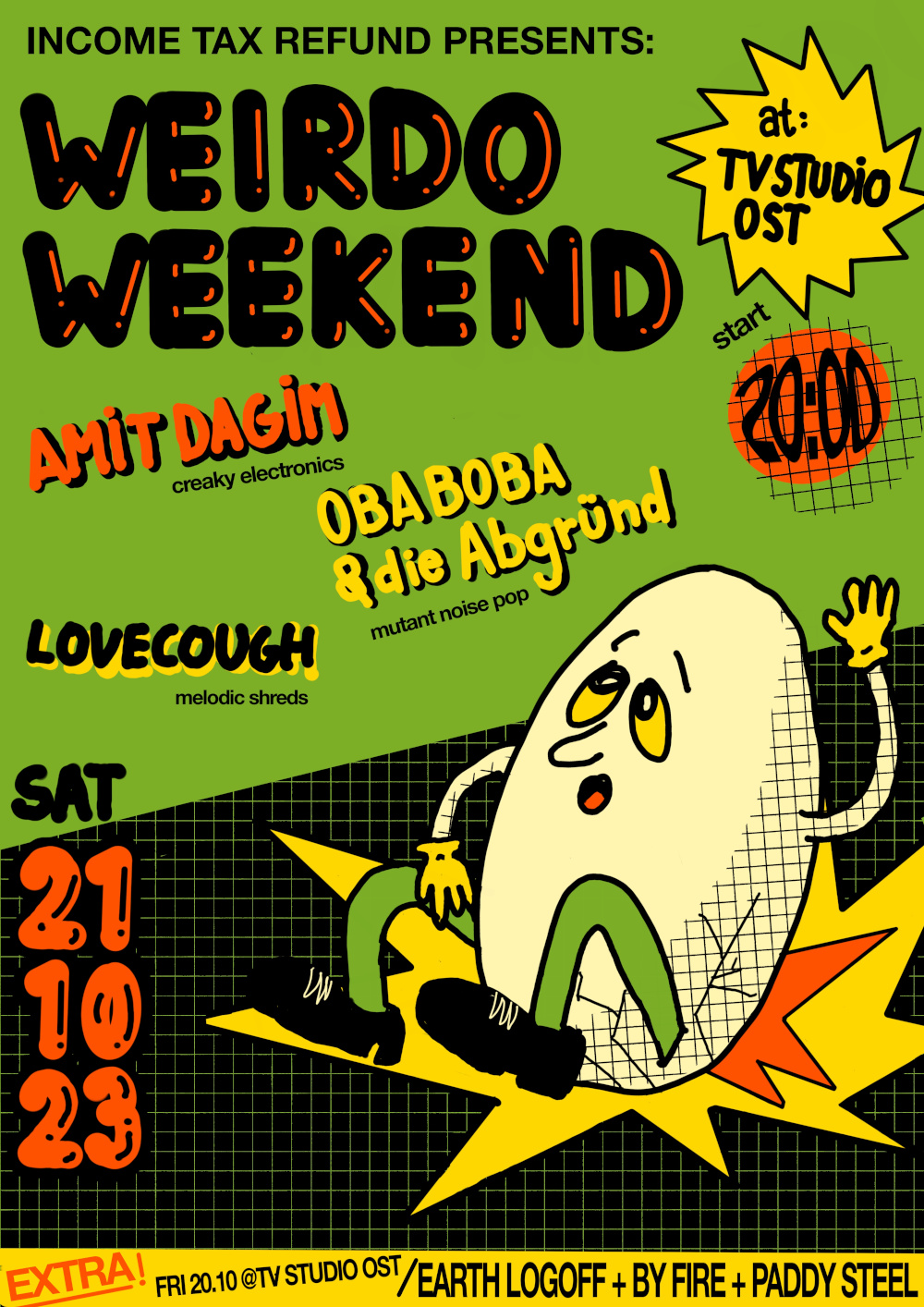 Oba Boba & die Abgründe + Amit Dagim + Love Cough