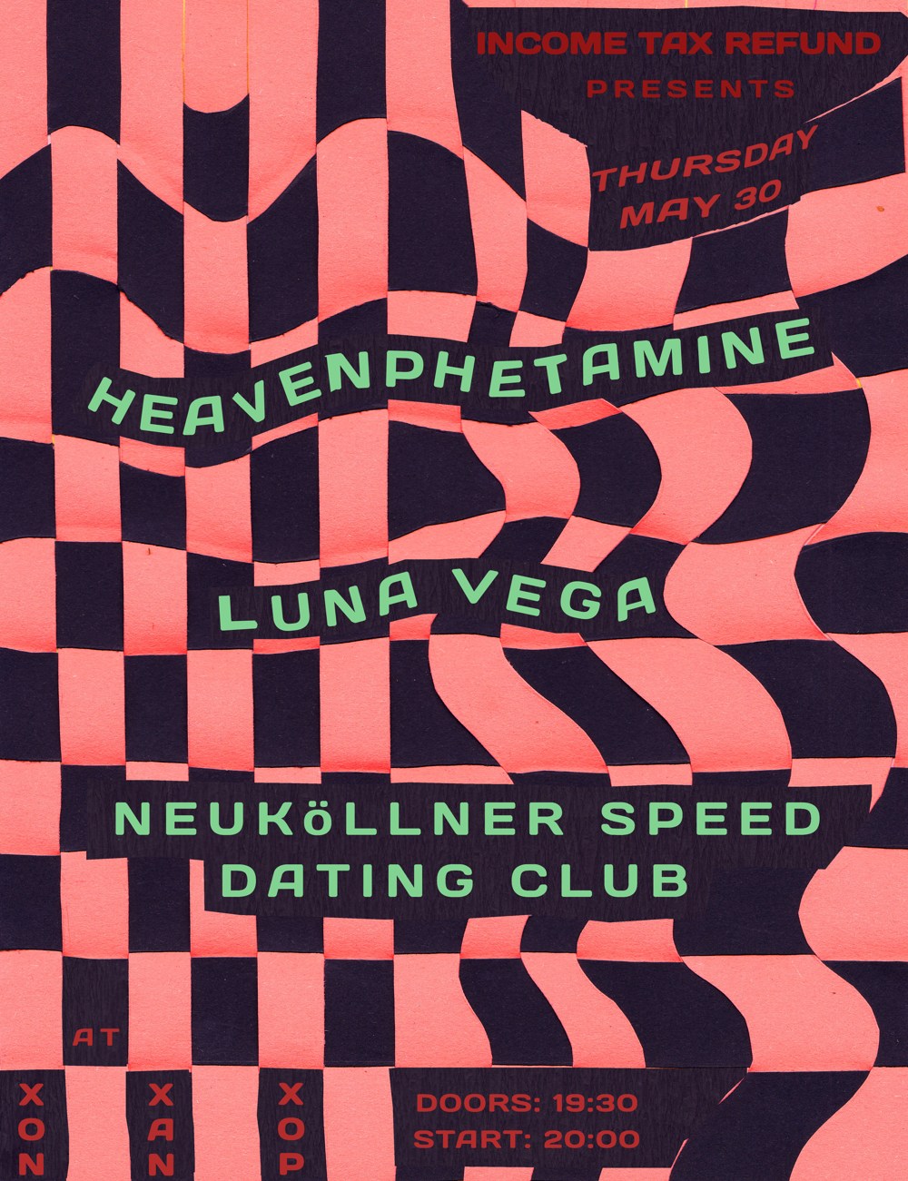 Heavenphetamine + Luna Vega + Neuköllner Speed Dating Club