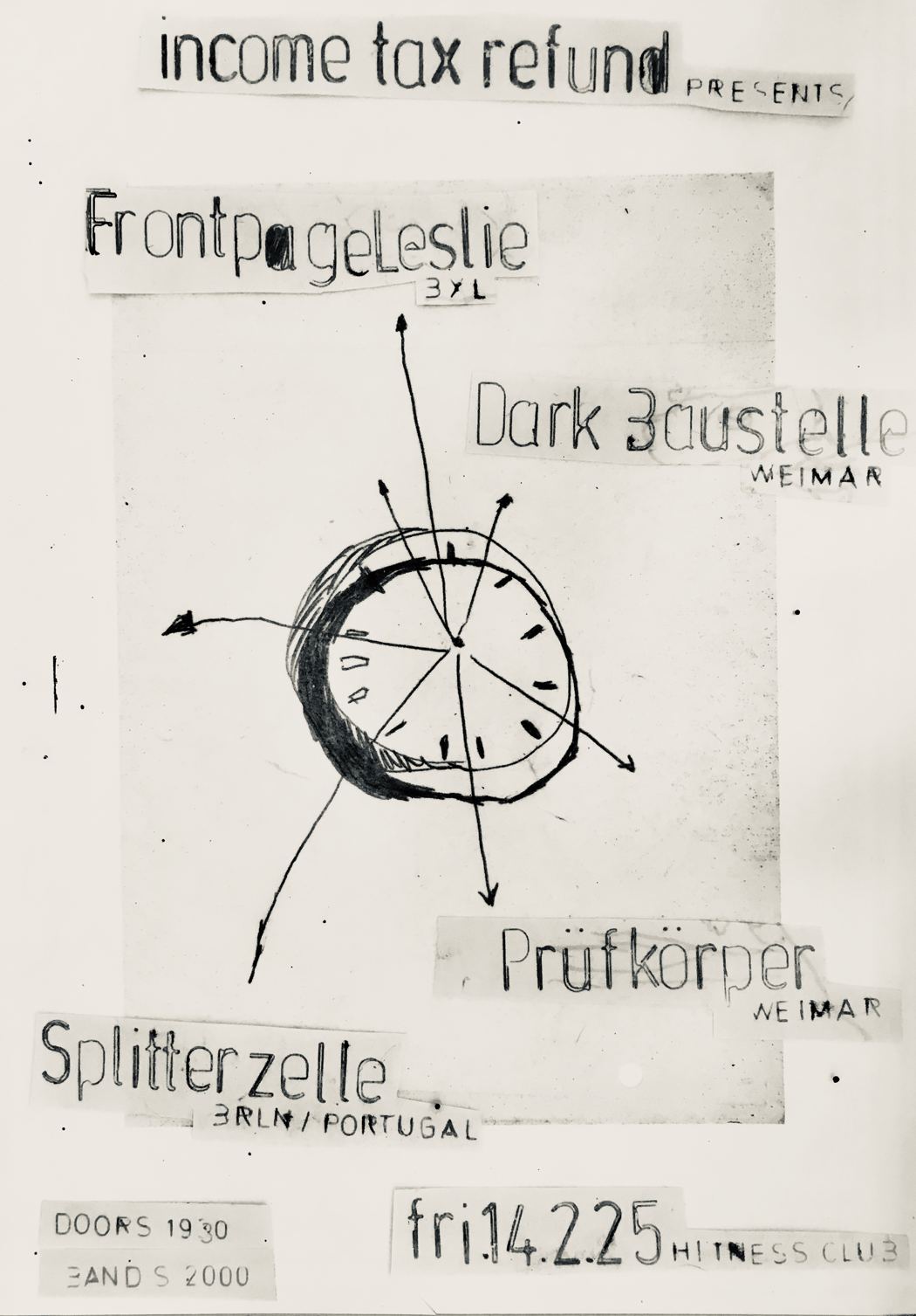 SPLITTERZELLE + FrontPageLeslie + Dark Baustelle + Prüfkörper