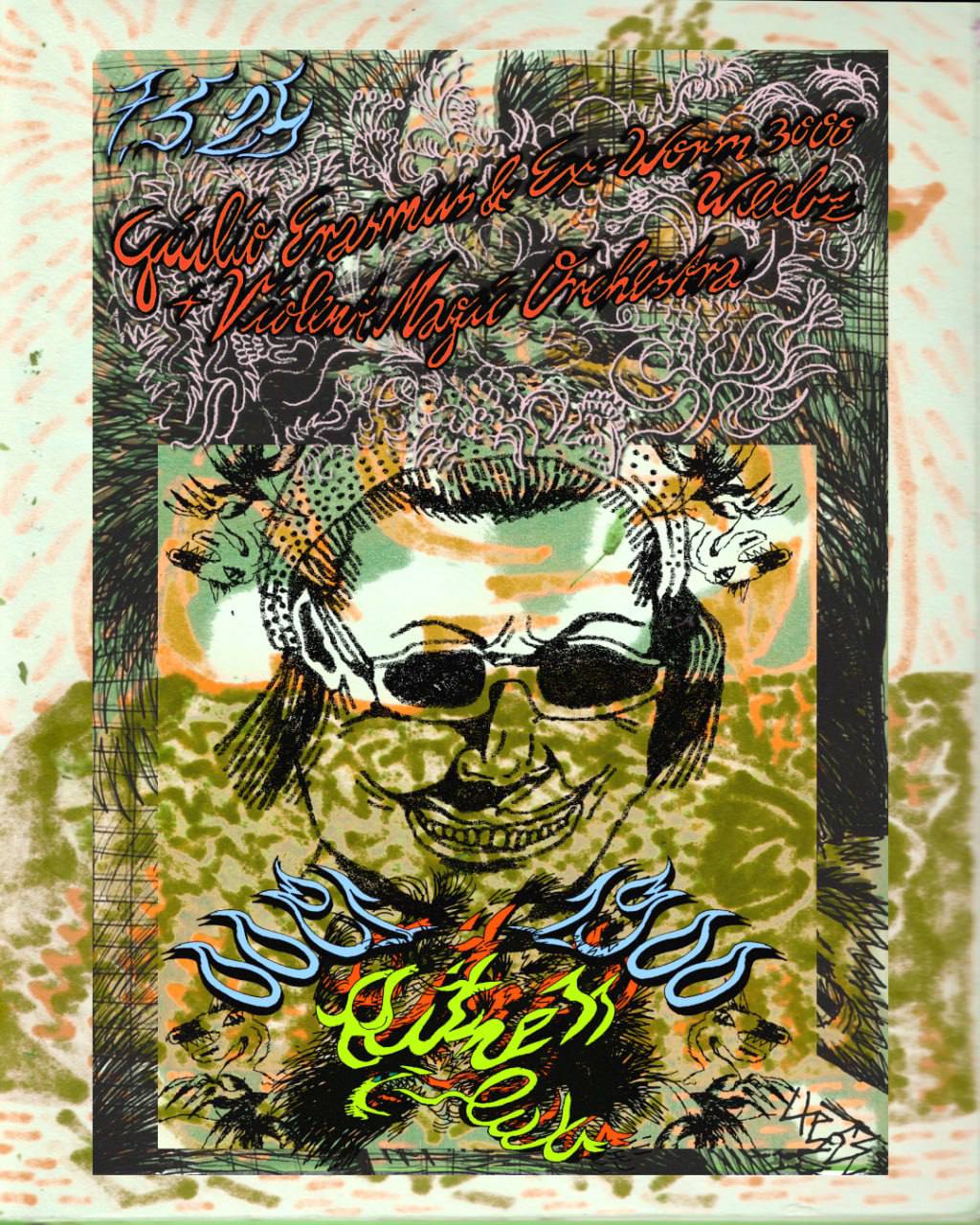 Giulio Erasmus & Ex-Worm 3000 + VMO aka. Violent Magic Orchestra