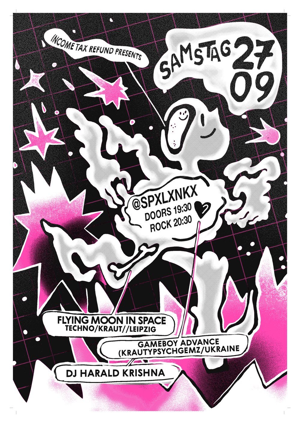 Flying Moon in Space + Game Boy Advance + DJ Harald Krishna