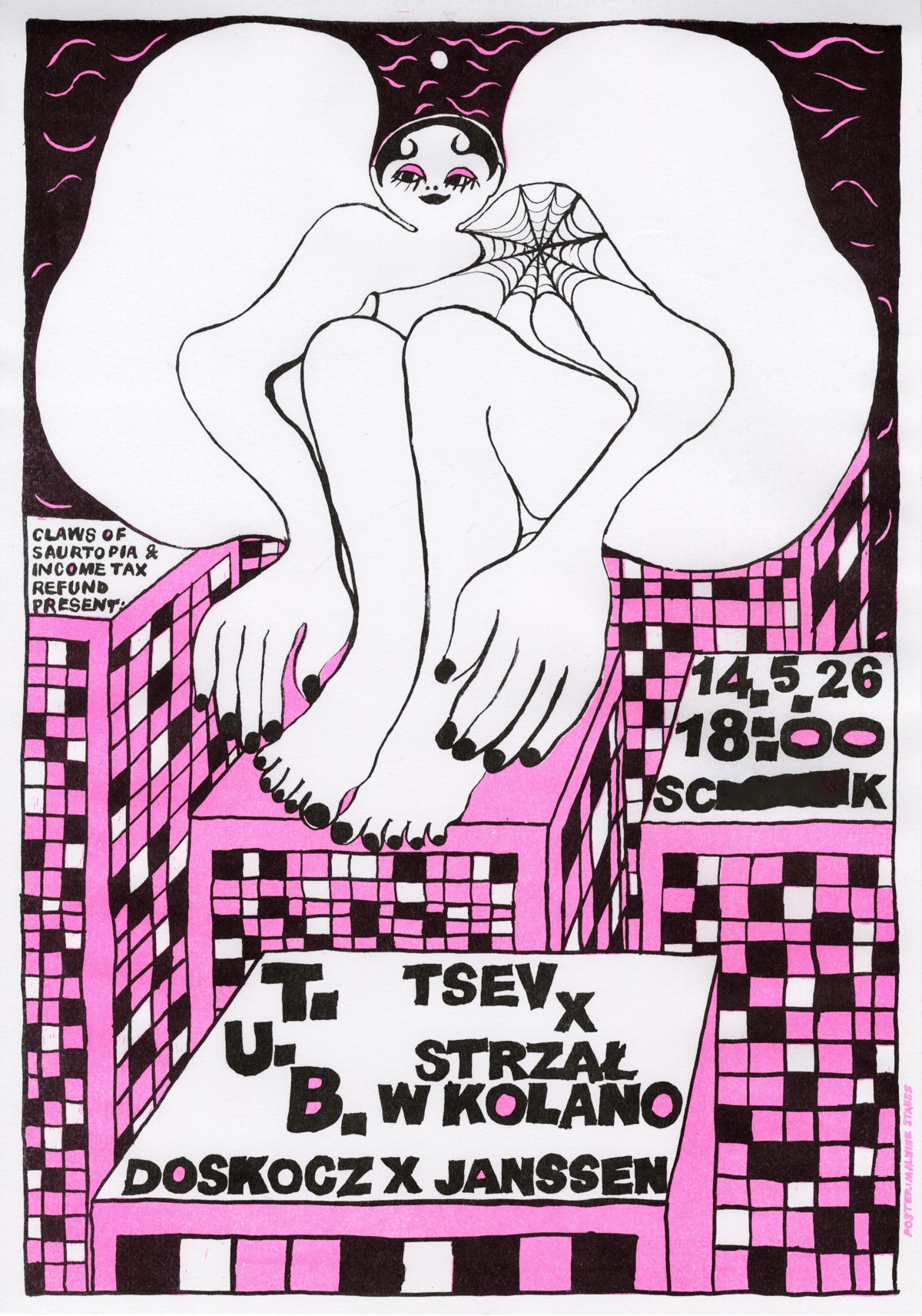 tsev x Strzał w Kolano + Doskocz x Janssen + T.u.B.